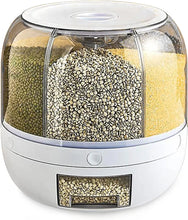 Load image into Gallery viewer, 360° ROTATING RICE, GRAIN DISPENSER FOR KITCHEN STORAGE