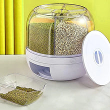 Load image into Gallery viewer, 360° ROTATING RICE, GRAIN DISPENSER FOR KITCHEN STORAGE