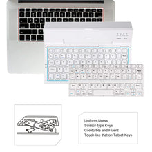 Load image into Gallery viewer, Portable Bluetooth Keyboard with Stand