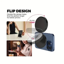 Load image into Gallery viewer, Magnetic phone holder with fill light photography