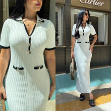 Load image into Gallery viewer, Women's Summer Dress - Classic Elegance with a Modern Twist