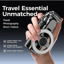 Load image into Gallery viewer, 4-in-1 Multifunctional 360° Rotatable Magnetic Selfie Stick