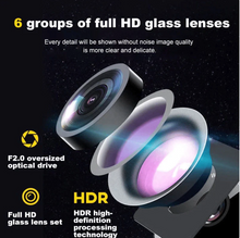 Load image into Gallery viewer, Dual-lens dashcam with 1080P HD & night vision - 170° wide angle
