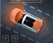 Load image into Gallery viewer, Dual-lens dashcam with 1080P HD & night vision - 170° wide angle