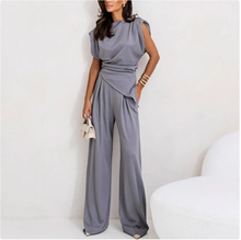 Load image into Gallery viewer, 💕Spring New💕 Women’s Elegant Solid Color Two-Piece Set