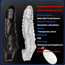 Load image into Gallery viewer, 2025 HOT Deal 💥Reusable Crystal Sleeve Extension Vibrator – Makes You Longer, Harder & Unstoppable 😍