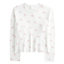 Load image into Gallery viewer, Bow Patterned Pajamas Set