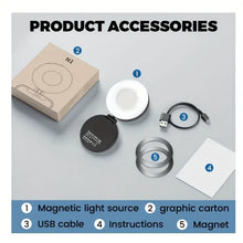 Load image into Gallery viewer, Magnetic phone holder with fill light photography