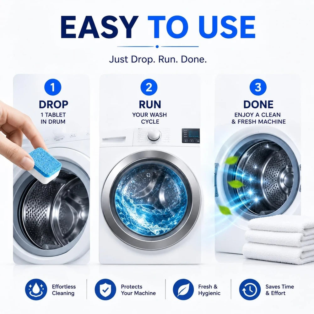 Washing Machine Cleaner Tablets