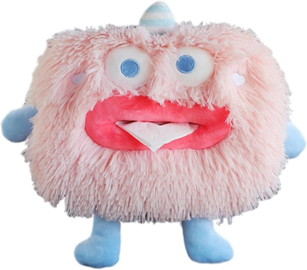 Plush Car Tissue Holder