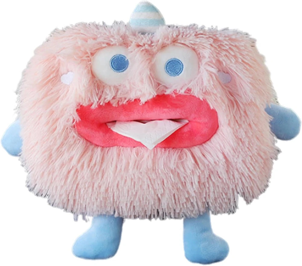 Plush Car Tissue Holder