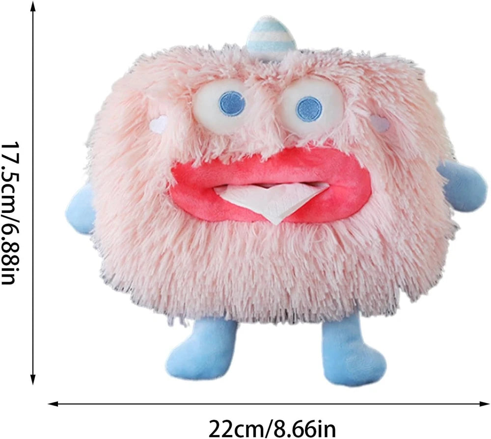Plush Car Tissue Holder