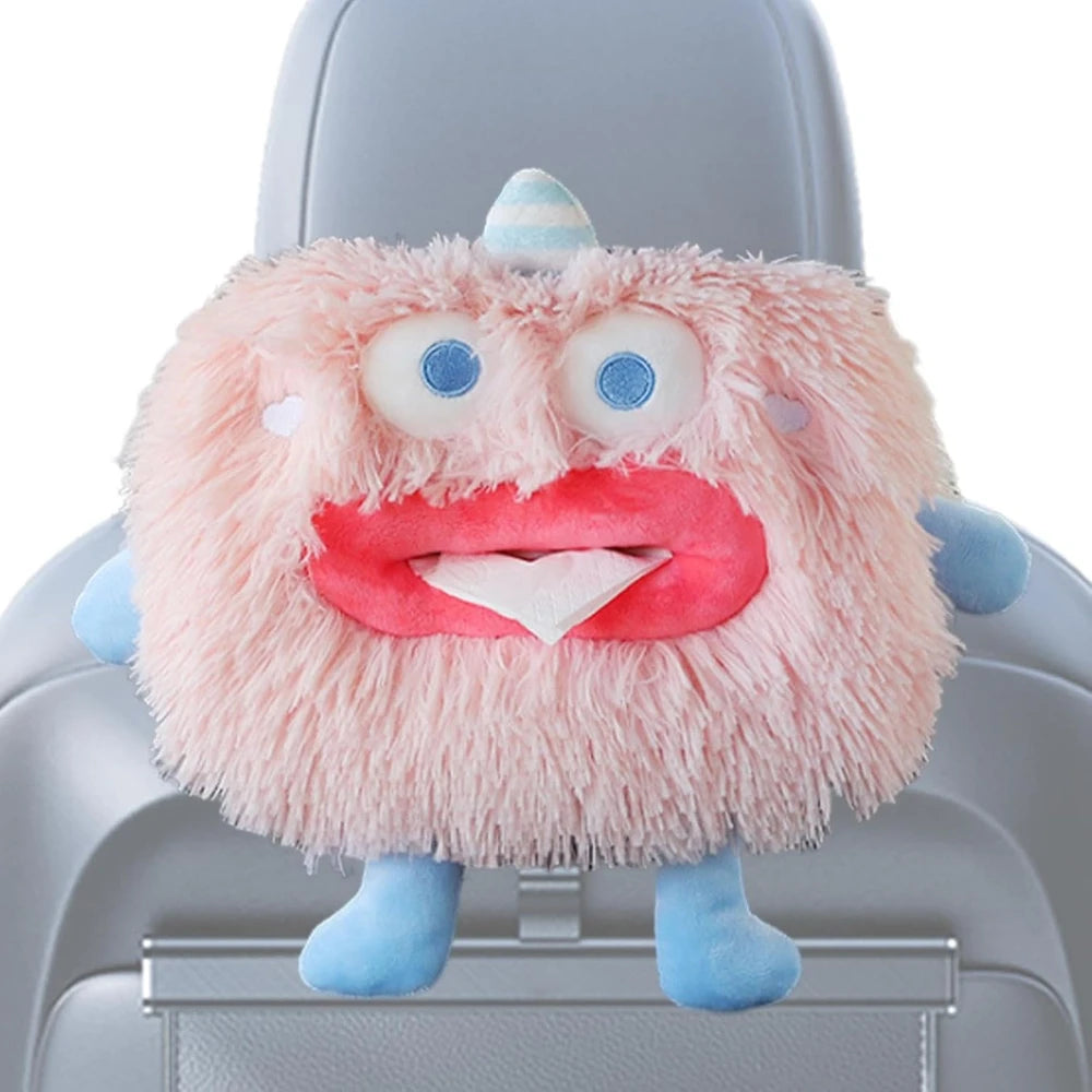 Plush Car Tissue Holder