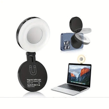 Load image into Gallery viewer, Magnetic phone holder with fill light photography
