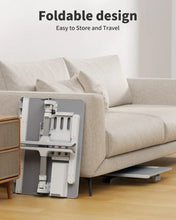 Load image into Gallery viewer, Adjustable Laptop Bed Desk with LED Lamp &amp; Foldable Design (60cm)
