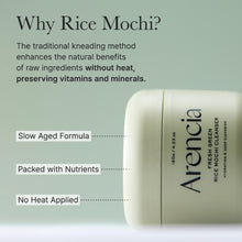 Load image into Gallery viewer, [ARENCIA] *renew* Fresh Green Rice Mochi Cleanser 120g
