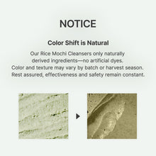 Load image into Gallery viewer, [ARENCIA] *renew* Fresh Green Rice Mochi Cleanser 120g
