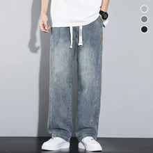 Load image into Gallery viewer, Men's loose straight jeans
