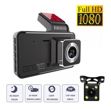 Load image into Gallery viewer, Dual-lens dashcam with 1080P HD &amp; night vision - 170° wide angle
