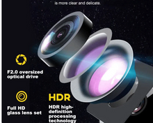 Load image into Gallery viewer, Dual-lens dashcam with 1080P HD &amp; night vision - 170° wide angle
