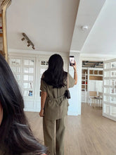 Load image into Gallery viewer, Stean Khaki Muslin Linen Set
