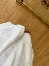 Load image into Gallery viewer, Diamon Buttoned Loose Muslin Dress
