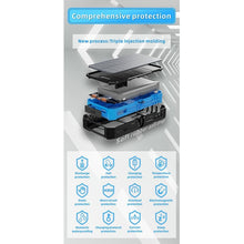Load image into Gallery viewer, 20000mAh Solar Power Bank with Foldable Panels, Wireless Charging &amp; LED Flashlight
