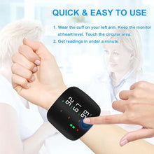 Load image into Gallery viewer, USB-C Rechargeable Wrist Blood Pressure Monitor
