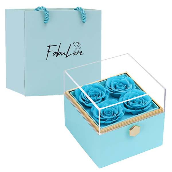 Eternal Bloom Rotating Gift Box
