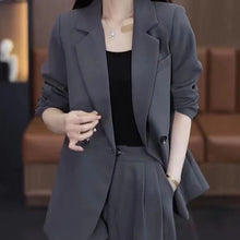 Load image into Gallery viewer, Women's Trendy Solid Color Two-Piece Outfits Blazer &amp; Pants

