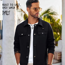 Load image into Gallery viewer, Men's Windproof Lightweight Button-Down Jacket
