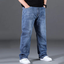 Load image into Gallery viewer, Stylish Loose High Stretch Straight Leg Jeans
