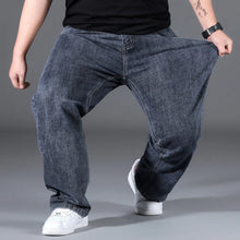 Load image into Gallery viewer, Stylish Loose High Stretch Straight Leg Jeans
