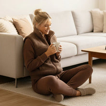 Load image into Gallery viewer, Your New Go-To Winter Outfit – 3-Piece Warm Knit Lounge Set That Keeps You Cozy, Chic &amp; Confident All Day
